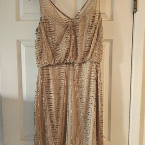 Adriana Papel Sequin Dress